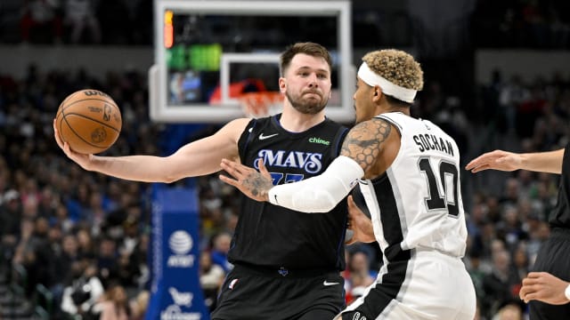 Luka Doncic, Dallas Mavericks, San Antonio Spurs